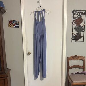 HALARA Light Blue Women's Jumpsuit